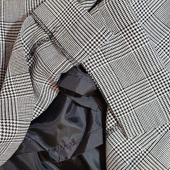 BRAND NEW DAILY HABIT PLAID ZIP CLOSURE ABOVE ANKLE PENCIL SKIRT - Picture 14 of 14